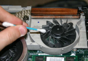 Computer Cleaning And Maintenance Fans Dust Compressed Air Cotton Swab Contacts Cooling Laptop Radiator Performance 